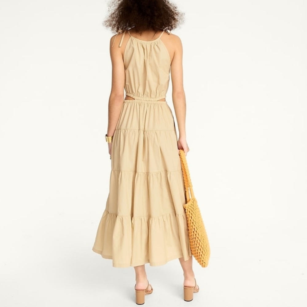 J. Crew Cut-Out Maxi Dress - Picture 5 of 10